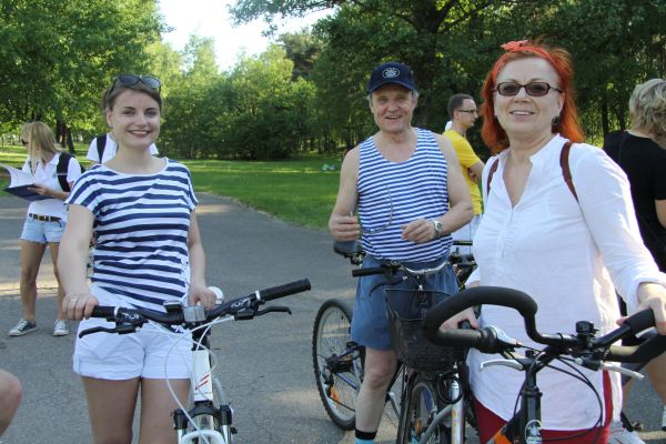 Klaipėdos uostininkai prisijungė prie dviračių žygio